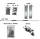 Rock Slide Rebuild Kit for Gen2 Step Sliders - JK 2.0 4D DRVR - Burkken Auto Parts