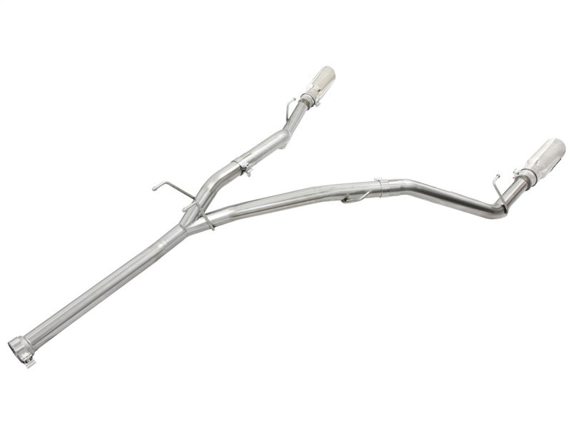 aFe MACHForce XP DPF-Back Exhaust 2.5in SS with Polished Tips 2014 Dodge Ram 1500 V6 3.0L EcoDiesel - Burkken Auto Parts