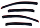 AVS 10-18 Ford Taurus Ventvisor In-Channel Front & Rear Window Deflectors 4pc - Smoke - Burkken Auto Parts