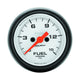 Autometer Phantom Fuel Pressure gauge 52mm 0-15 PSI Full Sweep Elec w/o peak & Valley - Burkken Auto Parts