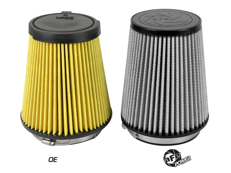 aFe MagnumFLOW Pro DRY S OE Replacement Filter 15-18 Porsche Macan GTS V6-3.0L - Burkken Auto Parts