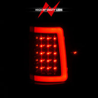 ANZO 2004-2006 Ford F-150 LED Tail Lights w/ Light Bar Black Housing Clear Lens - Burkken Auto Parts