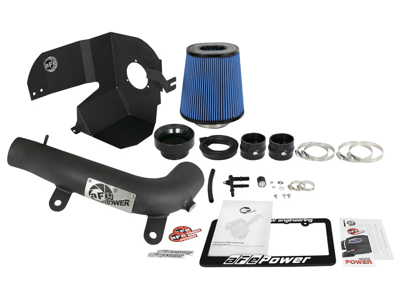 aFe Magnum FORCE Stage-2 Pro 5R Cold Air Intake System 18-19 Jeep Wrangler JL Turbo 2.0L - Black - Burkken Auto Parts