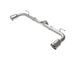 aFe Takeda 2-1/2in 304 SS Axle-Back Exhaust w/ Polished Tips 14-18 Mazda 3 L4 2.0L/2.5L - Burkken Auto Parts