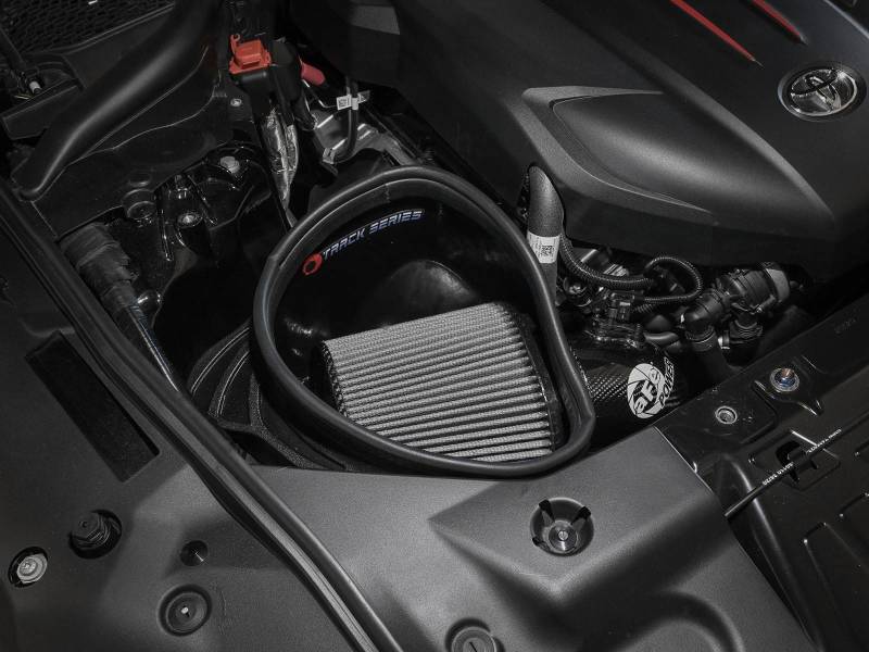 aFe 20-21 BMW Z4 M40i (G29) L6-3L (t) B58 Track Series Carbon Fiber Intake System w/Pro DRY S Filter - Burkken Auto Parts