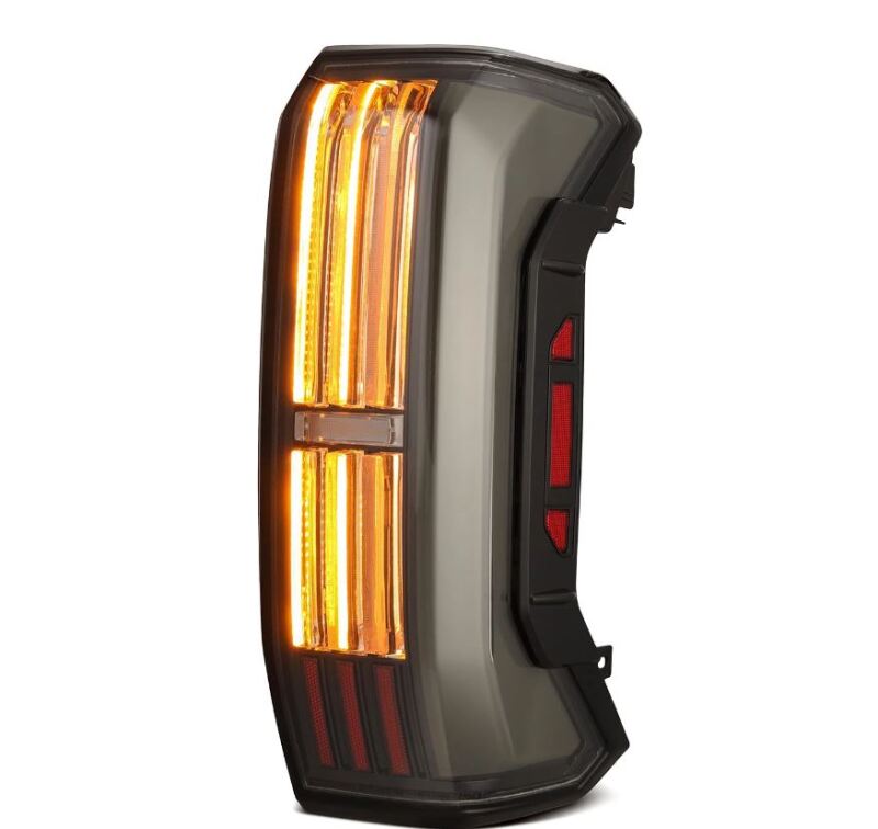 AlphaRex 22-24 Toyota Tundra NOVA-Series Prismatic LED Tail Lights - Black - Burkken Auto Parts