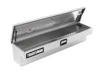 Tradesman Aluminum Side Bin Truck Tool Box (48in.) - Brite - Burkken Auto Parts