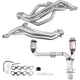 BBK 09-24 Ram 1500 Hemi 5.7L 1-3/4 Long Tube Headers w/High Flow Catted Y-Pipe (Silver Ceramic) - Burkken Auto Parts