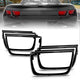 ANZO 2010-2013 Chevrolet Camaro Taillight Bezels - 4pc Gloss Black - Burkken Auto Parts