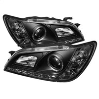 Spyder Lexus IS300 01-05 Projector Headlights Xenon/HID - LED Halo DRL Blk PRO-YD-LIS01-HID-DRL-BK - Burkken Auto Parts
