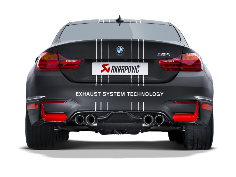 Akrapovic 14-17 BMW M4 (F82 F83) Rear Carbon Fiber Diffuser - Matte - Burkken Auto Parts