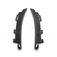 Anderson Composites 2020 Ford Mustang/Shelby GT500 Carbon Fiber Rear Mud Guards - Burkken Auto Parts