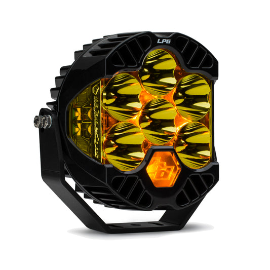 Baja Designs LP6 Pro Spot LED - Amber - Burkken Auto Parts
