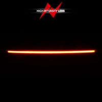 ANZO 2007-2014 Chevrolet Suburban 1500 LED 3rd Brake Light Black Housing Red Lens w/ Spoiler 1pc - Burkken Auto Parts