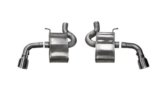 Corsa 2016-2024 Chevrolet Camaro SS 6.2L V8 2.75in Polished Xtreme Axle-Back Exhaust Dual Rear Exit - Burkken Auto Parts