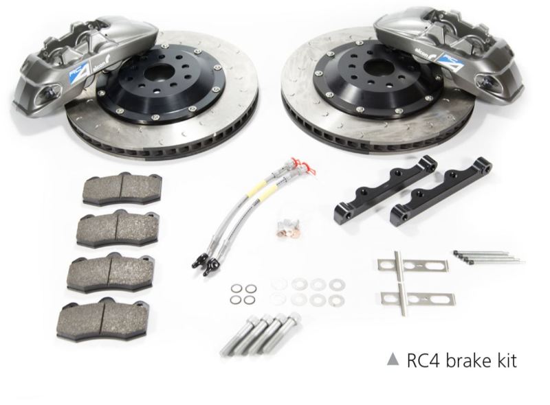 Alcon 2015+ BMW M3 F80 380x32mm 4 Piston Rear Brake Upgrade Kit - Grey - Burkken Auto Parts