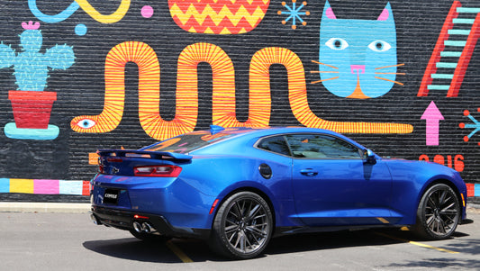 Corsa 2017-2024 Chevrolet Camaro SS 6.2L V8 2.75in Polished Xtreme Axle-Back Exhaust - Burkken Auto Parts
