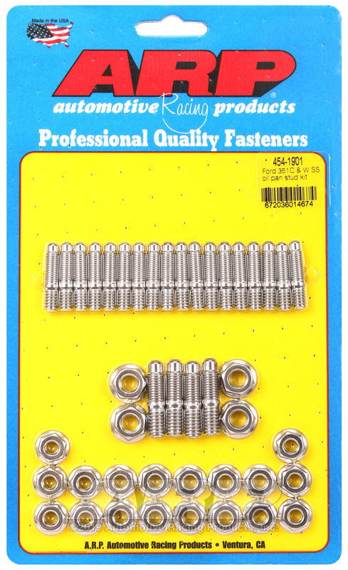 ARP Ford 351C and W SS Oil Pan Stud Kit - Burkken Auto Parts