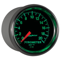 Autometer GS 0-2000 degree F Full Sweep Electronic Pyrometer Gauge - Burkken Auto Parts