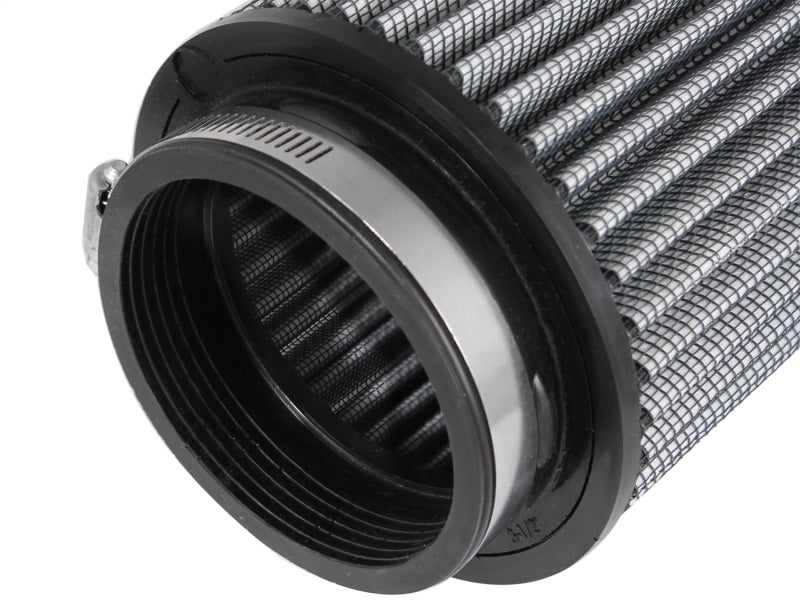 aFe Magnum FLOW Air Filter Pro DRY S 3-1/2in F x 5in B x 4-3/4in T x 7in H / 1 FL in - Burkken Auto Parts