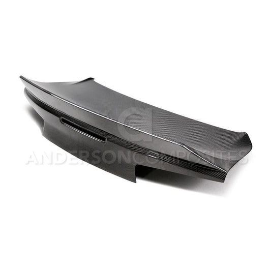 Anderson Composites 2016+ Chevy Camaro Carbon Fiber Double Sided Deck Lid w/ Integrated Spoiler - Burkken Auto Parts