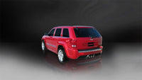 Corsa 2006-2010 Jeep Grand Cherokee 6.1L V8 Polished Sport Cat-Back Exhaust - Burkken Auto Parts