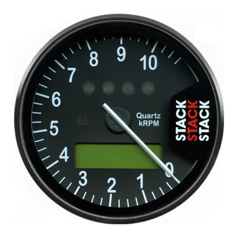 Autometer Stack Display Tachometer 0-10.75K RPM - Black - Burkken Auto Parts