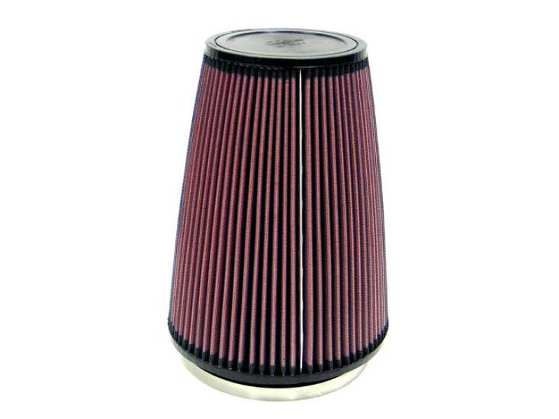 K&N Filter Universal Rubber Filter 6 inch Flange 7.5 inch Base 5 inch Top 10 inch Height - Burkken Auto Parts