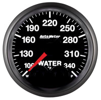 Autometer Elite 52mm 100-340 Deg F Water Temperature Peak and Warn Gauge w/ Electonic Control - Burkken Auto Parts