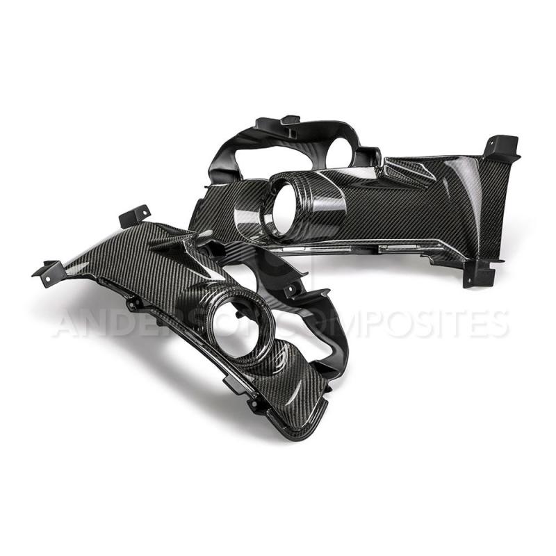 Anderson Composites 15-17 Ford Mustang Fog Light Surrounds - Burkken Auto Parts