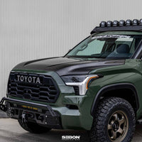 Seibon 22-23 Toyota Tundra OE Style Carbon Fiber Hood - Burkken Auto Parts