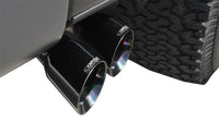Corsa 2011-2014 Ford F-150 Raptor 6.2L V8 145in Wheelbase Black Xtreme Cat-Back Exhaust - Burkken Auto Parts
