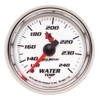 Autometer C2 52mm Mechanical 120-240 Deg F Water Temperature Gauge - Burkken Auto Parts