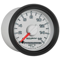 Autometer Factory Match 52.4mm Full Sweep Electronic 0-1600 Deg F EGT/Pyrometer Gauge - Burkken Auto Parts