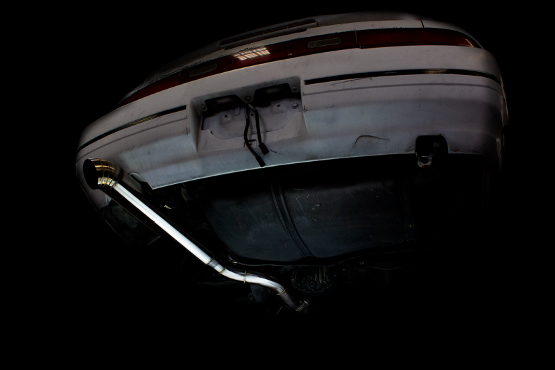 ISR Performance Series II - EP Single Tip Blast Pipe Exhaust Non Resonated- 89-94 Nissan 240sx (S13) - Burkken Auto Parts