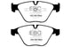 EBC 11+ BMW Z4 3.0 Twin Turbo iS (E89) Greenstuff Front Brake Pads - Burkken Auto Parts