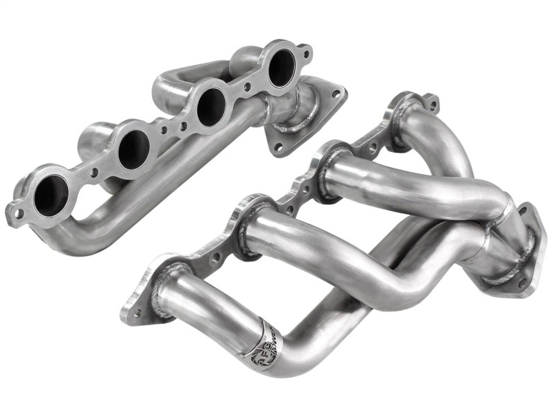 aFe Power Twisted Steel Headers 409 Stainless Steel 02-13 GM Silverado/Sierra 1500 V8 GMT800/GMT900 - Burkken Auto Parts