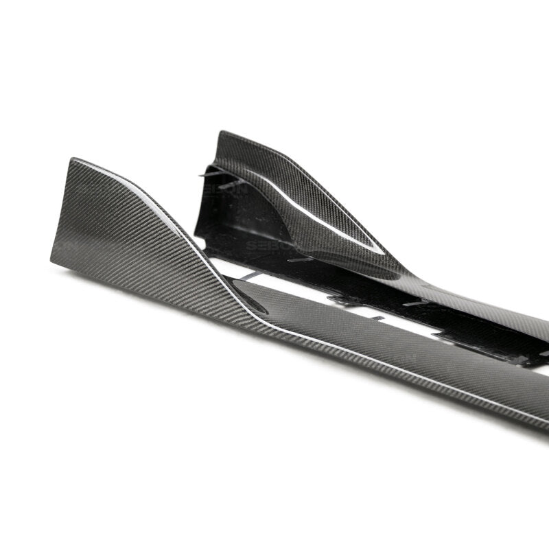 Seibon 2020 Toyota GR Supra MB-Style Carbon Fiber Side Skirt - Burkken Auto Parts