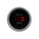 Autometer 52.4mm Black Switchable 0-100 Fuel Level / 8-18V Voltmeter Sport-Comp Elite Digital Gauge - Burkken Auto Parts