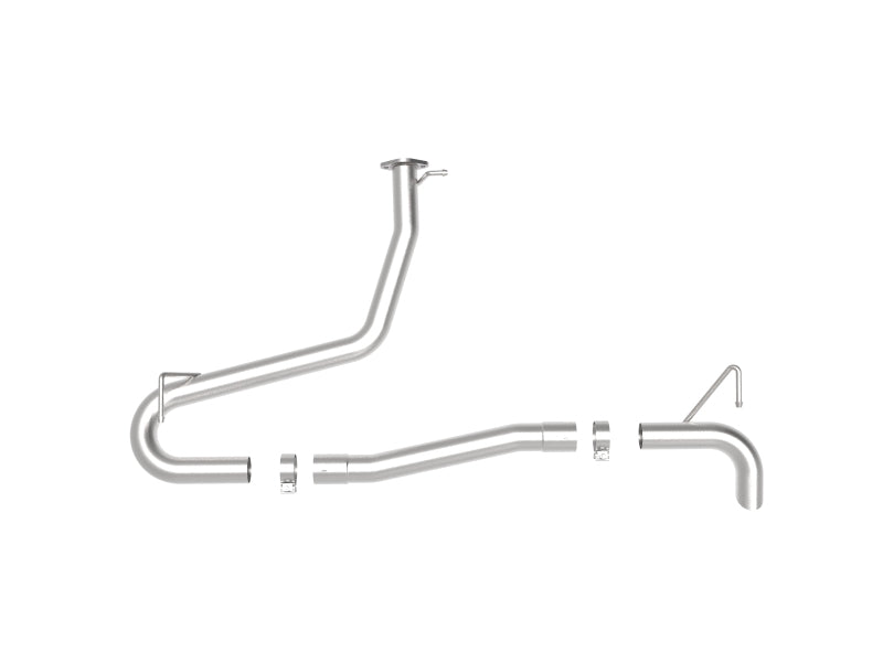 aFe Takeda 2-1/2in 304 SS Axle-Back Exhaust (No Muffler) 18-21 Hyundai Kona L4 1.6L (t) - Burkken Auto Parts