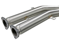 aFe MACH ForceXP 2.5 IN 304 Stainless Steel Cat-Back Exhaust System w/ Black Tips 01-06 BMW M3 (E46) - Burkken Auto Parts