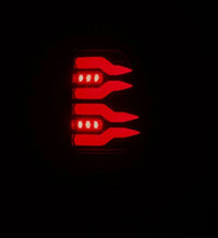 AlphaRex 97-03 Ford F150 / 99-16 Ford F250/F350/F450/F550 LUXX-Series LED Tail Lights - Black/Red - Burkken Auto Parts