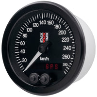 Autometer Stack Instruments 88mm 0-290 KM/H GPS Speedometer - Black - Burkken Auto Parts