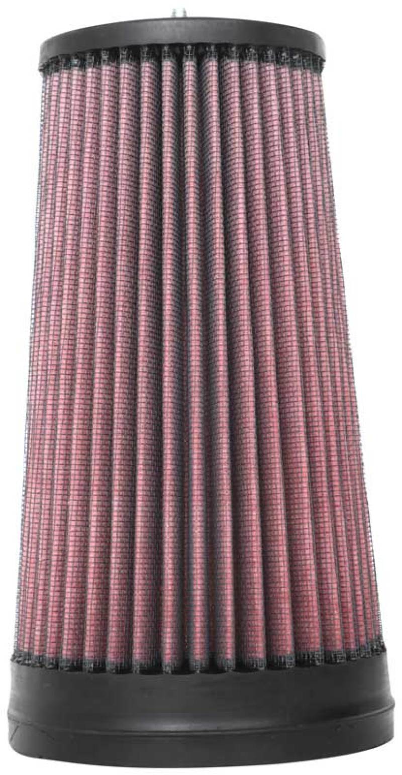 K&N Universal Unique Air Filter 2-3/4in FLG x 4-21/32in Base x 3-1/2in Top x 8-1/4in Height - Burkken Auto Parts