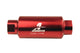 Aeromotive In-Line Filter - (AN-10) 10 Micron Microglass Element Red Anodize Finish - Burkken Auto Parts