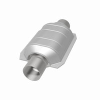 MagnaFlow Conv Univ 2.5inch Inlet/Outlet Center/Center Oval (California OBDII) - Burkken Auto Parts