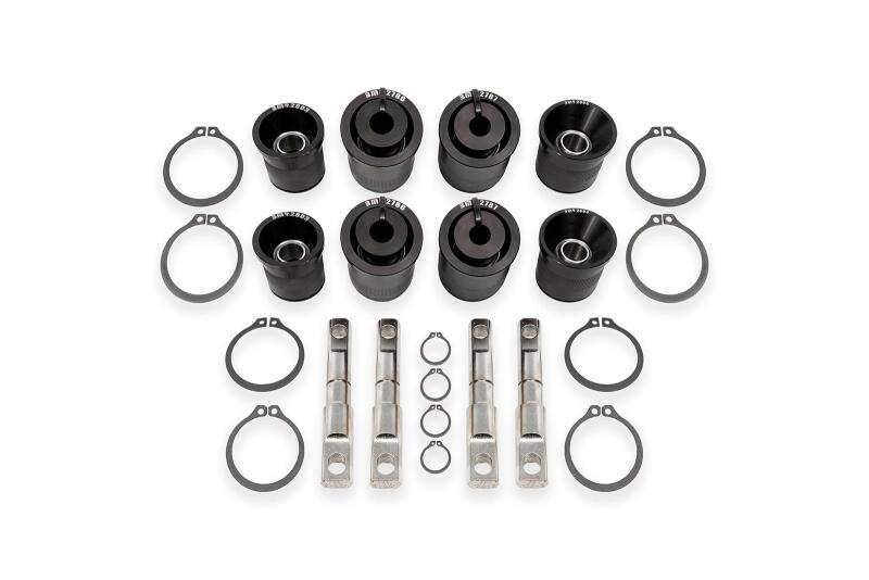 BMR 06-13 Chevrolet Corvette (C6) Z06/ZR1 Rear Upper & Lower Control Arm Bearing Kit - Black - Burkken Auto Parts