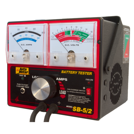 Autometer Battery Tester 800 AMP w/ Unloader - Burkken Auto Parts