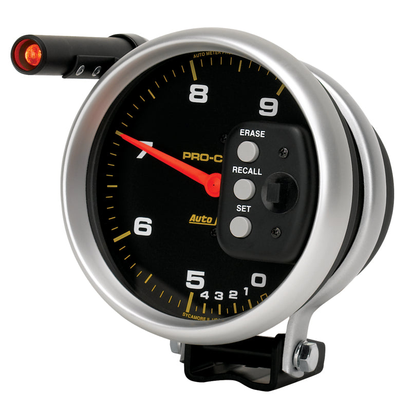 Autometer Pro-Comp 5 inch 9000 RPM Dual Range w/ Shift-Lite and Memory Tach - Burkken Auto Parts