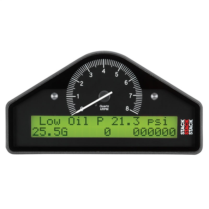 AutoMeter Stack Street Dash Black 0-8K RPM (PSI / DEG. F / MPH) - Burkken Auto Parts